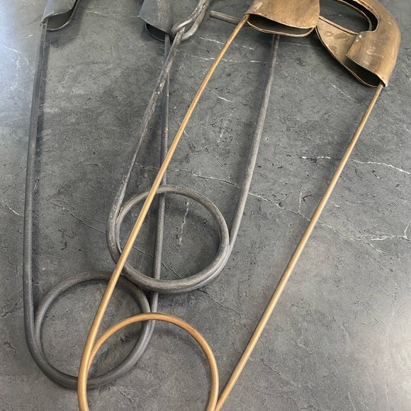 Ballard Design Oversized Safety Pin Decor. Used - Picture 2 of 11